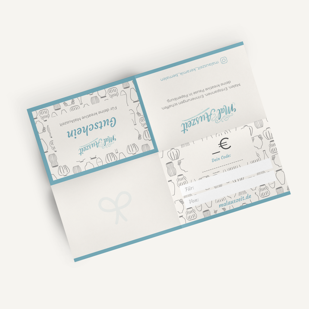 Malauszeit Gutschein 5€ - 50€