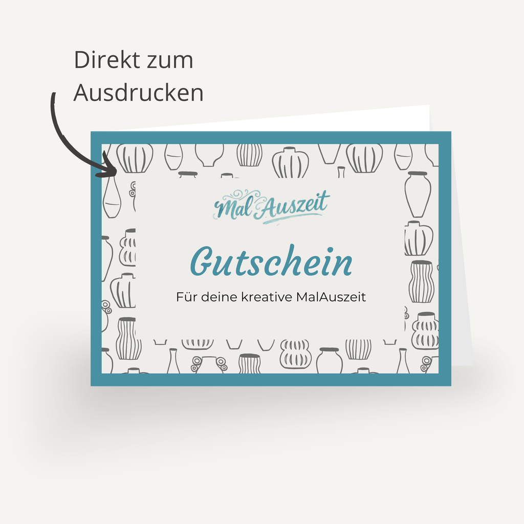 Malauszeit Gutschein 5€ - 50€