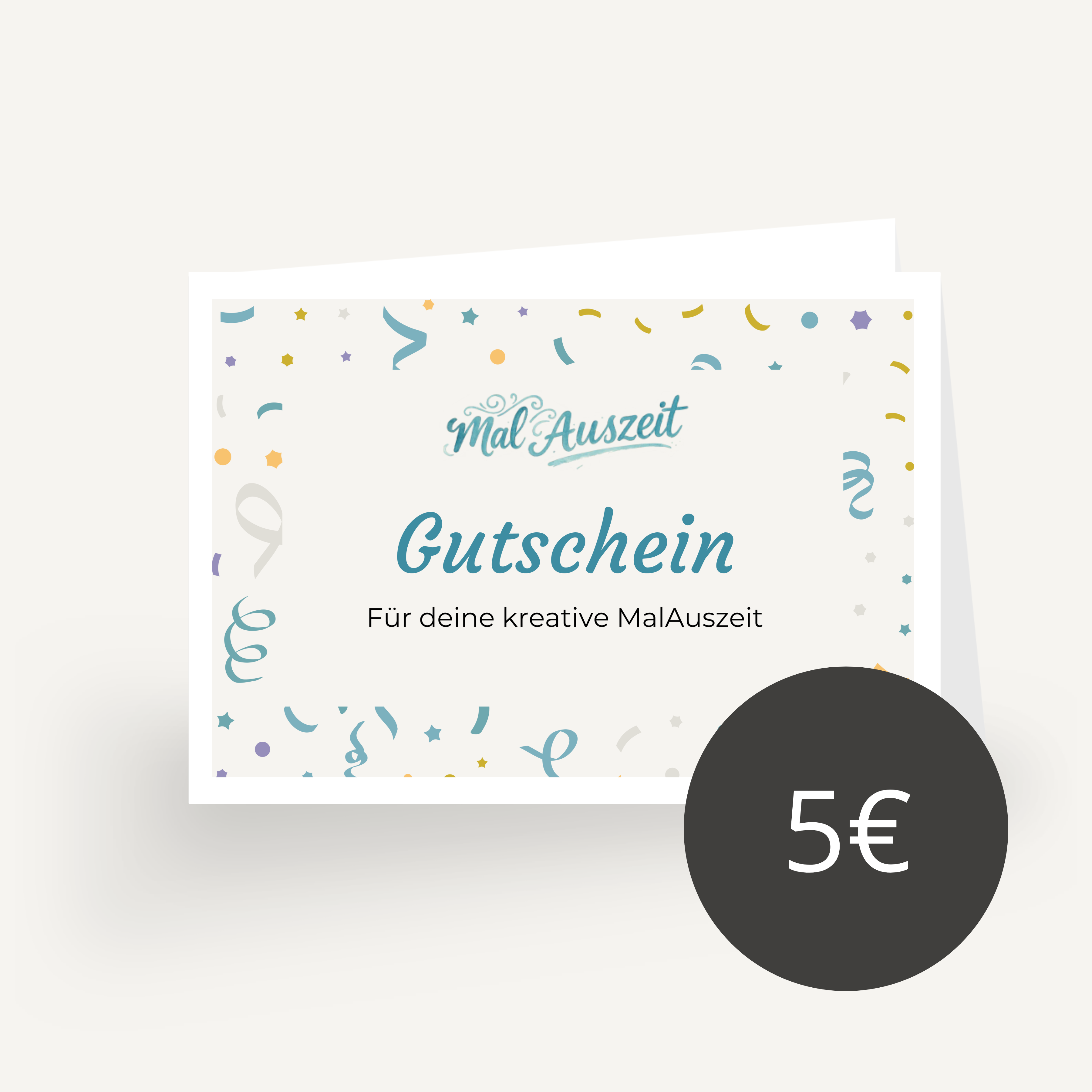 Geburtstag Malauszeit Gutschein