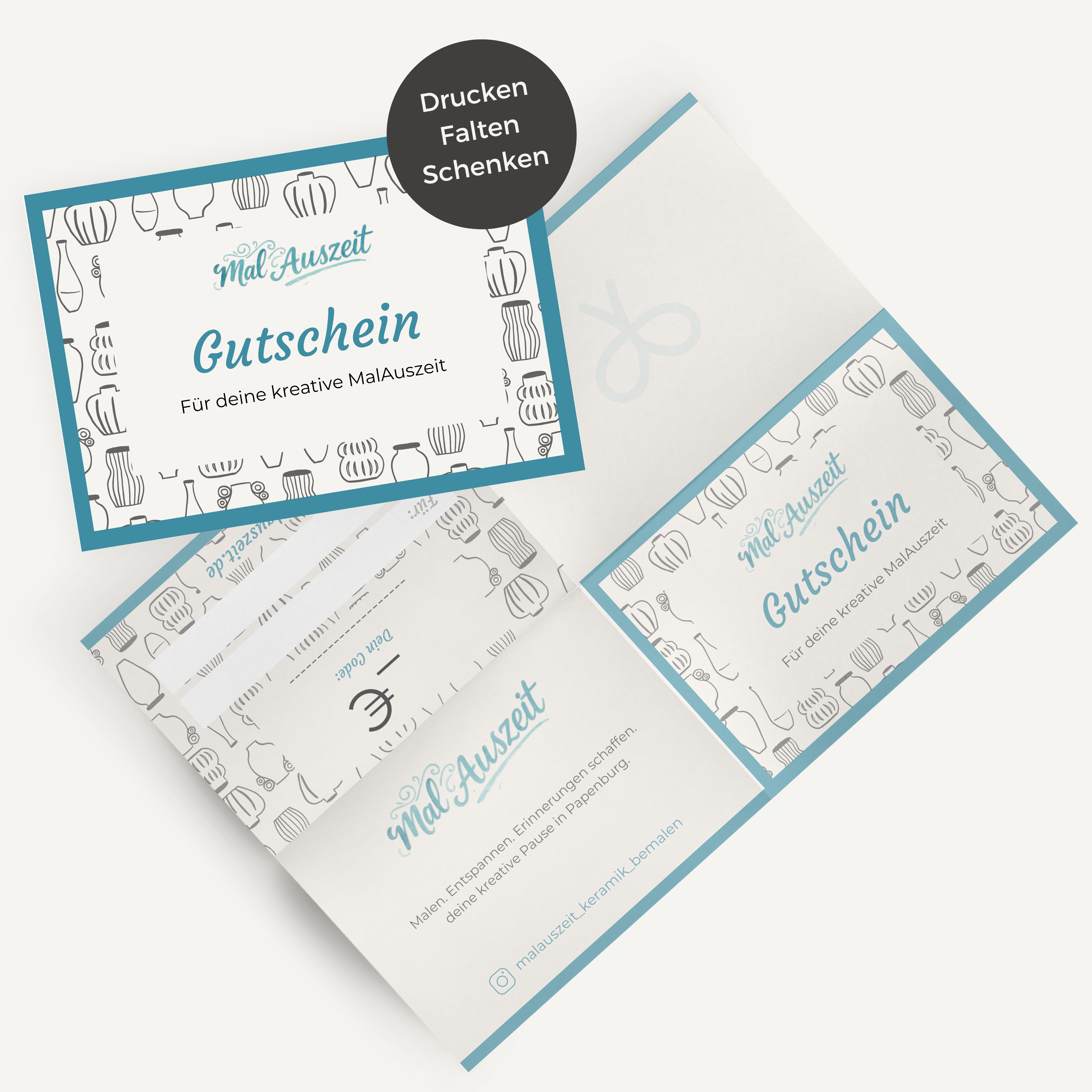 Malauszeit Gutschein 5€ - 50€