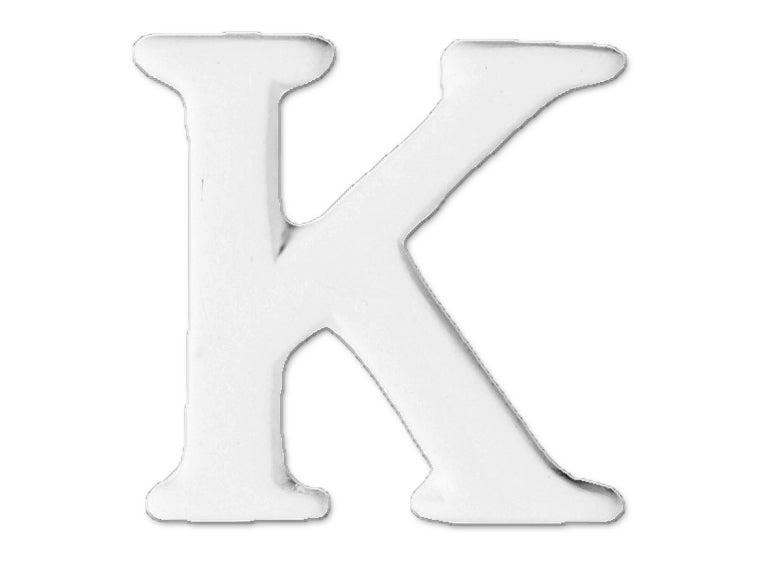 Kleiner Buchstabe K /12 Stk. Pack