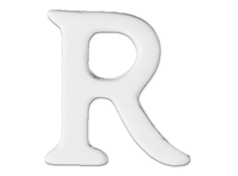 Kleiner Buchstabe R /12 Stk. Pack