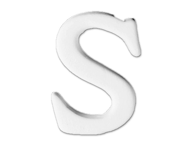 Kleiner Buchstabe S /12 Stk. Pack