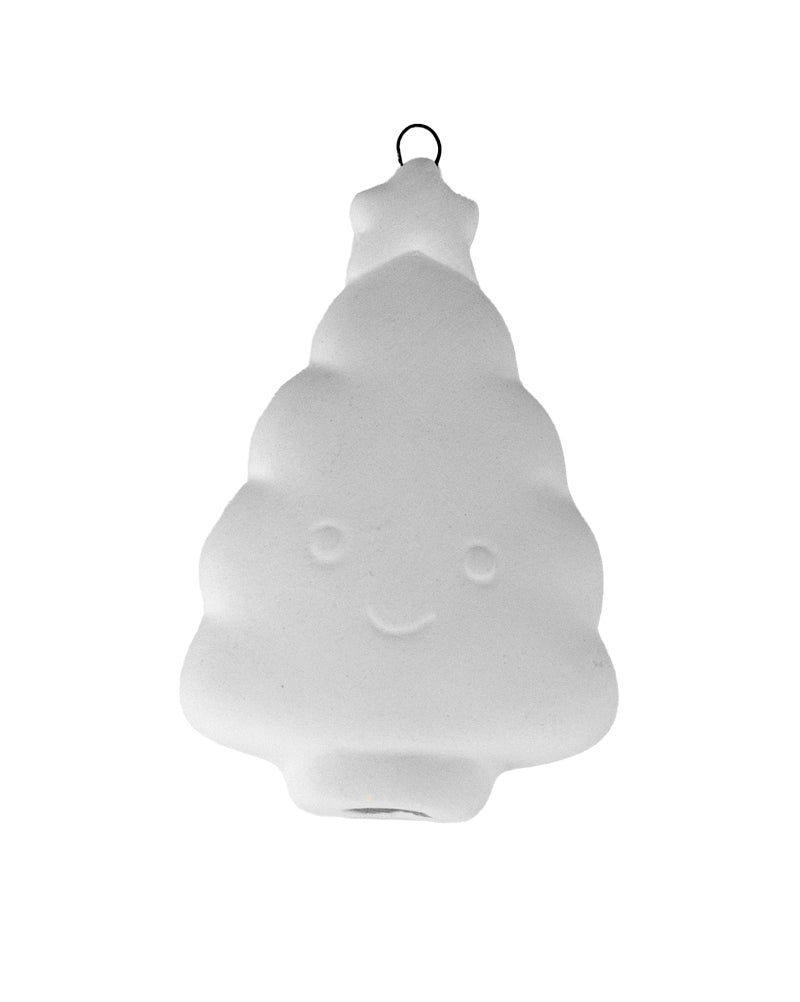 Lachender Weihnachtsbaum Aufhänger
