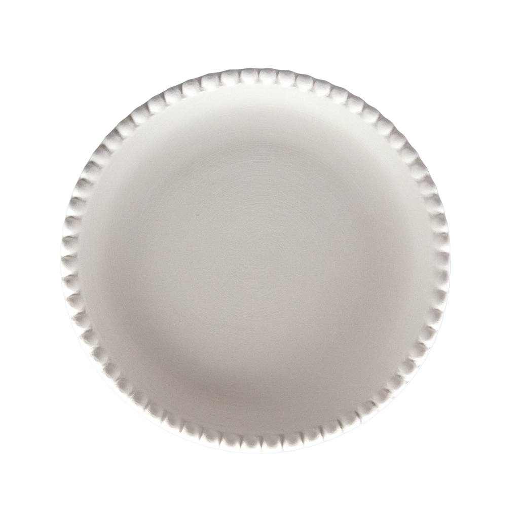 Dessertteller mit Perlenrand