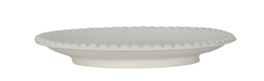 Dessertteller mit Perlenrand