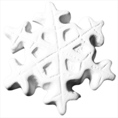 Sticker Schneeflocke 12 Stk. (groß)